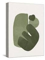 Modern Green Shapes-THE MIUUS STUDIO-Stretched Canvas