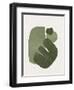 Modern Green Shapes-THE MIUUS STUDIO-Framed Photographic Print