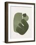 Modern Green Shapes-THE MIUUS STUDIO-Framed Photographic Print