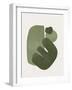 Modern Green Shapes-THE MIUUS STUDIO-Framed Photographic Print