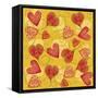 Modern Hearts-Maria Trad-Framed Stretched Canvas