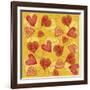 Modern Hearts-Maria Trad-Framed Giclee Print