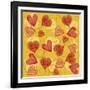 Modern Hearts-Maria Trad-Framed Giclee Print