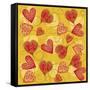 Modern Hearts-Maria Trad-Framed Stretched Canvas