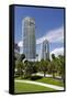 Modern High Rise, Tower in the South Pointe Park, Miami South Beach, Florida, Usa-Axel Schmies-Framed Stretched Canvas