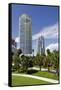 Modern High Rise, Tower in the South Pointe Park, Miami South Beach, Florida, Usa-Axel Schmies-Framed Stretched Canvas