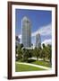 Modern High Rise, Tower in the South Pointe Park, Miami South Beach, Florida, Usa-Axel Schmies-Framed Premium Photographic Print