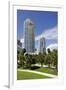 Modern High Rise, Tower in the South Pointe Park, Miami South Beach, Florida, Usa-Axel Schmies-Framed Photographic Print