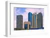 Modern high-rises. Astana, Kazakhstan.-Keren Su-Framed Photographic Print