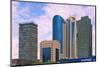 Modern high-rises. Astana, Kazakhstan.-Keren Su-Mounted Photographic Print