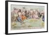 Modern Hospitality, or a Friendly Party in High Life, Published by Hannah Humphrey in 1792-James Gillray-Framed Giclee Print