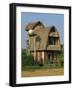 Modern House Built in Traditional Style Near Ubud, Bali, Indonesia, Southeast Asia-Murray Louise-Framed Photographic Print