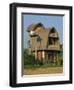 Modern House Built in Traditional Style Near Ubud, Bali, Indonesia, Southeast Asia-Murray Louise-Framed Photographic Print