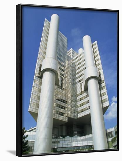 Modern Hypobank Building in Munich, Bavaria, Germany, Europe-Hans Peter Merten-Framed Photographic Print