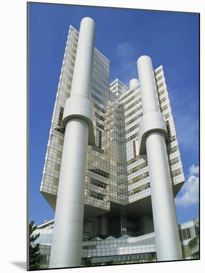 Modern Hypobank Building in Munich, Bavaria, Germany, Europe-Hans Peter Merten-Mounted Photographic Print