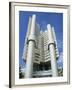 Modern Hypobank Building in Munich, Bavaria, Germany, Europe-Hans Peter Merten-Framed Photographic Print