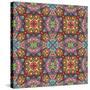 Modern Indian Pattern-Sangoiri-Stretched Canvas