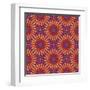 Modern Indian Pattern-Sangoiri-Framed Art Print