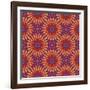 Modern Indian Pattern-Sangoiri-Framed Art Print