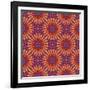 Modern Indian Pattern-Sangoiri-Framed Art Print