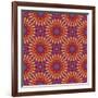 Modern Indian Pattern-Sangoiri-Framed Art Print