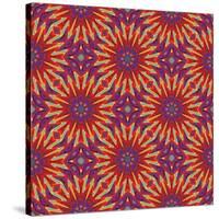 Modern Indian Pattern-Sangoiri-Stretched Canvas