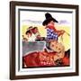 "Modern Indians and Dude,"August 14, 1937-William Bailey-Framed Premium Giclee Print