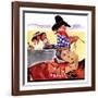 "Modern Indians and Dude,"August 14, 1937-William Bailey-Framed Giclee Print