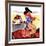 "Modern Indians and Dude,"August 14, 1937-William Bailey-Framed Giclee Print