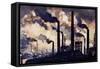 Modern Industrialism-null-Framed Stretched Canvas