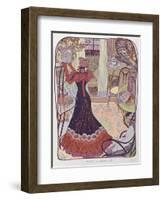 Modern Interior, 1900-Georges de Feure-Framed Giclee Print