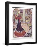 Modern Interior, 1900-Georges de Feure-Framed Giclee Print