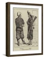 Modern Japanese Types-Alfred Chantrey Corbould-Framed Giclee Print