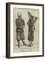 Modern Japanese Types-Alfred Chantrey Corbould-Framed Giclee Print