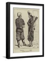 Modern Japanese Types-Alfred Chantrey Corbould-Framed Giclee Print