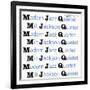 Modern Jazz Quartet and Milt Jackson Quintet - MJQ-null-Framed Art Print