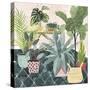 Modern Jungle I-Grace Popp-Stretched Canvas