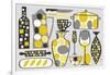 Modern Kitchen V Yellow-Michael Mullan-Framed Art Print