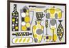 Modern Kitchen V Yellow-Michael Mullan-Framed Art Print