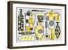 Modern Kitchen V Yellow-Michael Mullan-Framed Premium Giclee Print