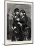 Modern, Ladies, Woman, Girl, Fashion, 1882-null-Mounted Giclee Print