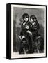 Modern, Ladies, Woman, Girl, Fashion, 1882-null-Framed Stretched Canvas