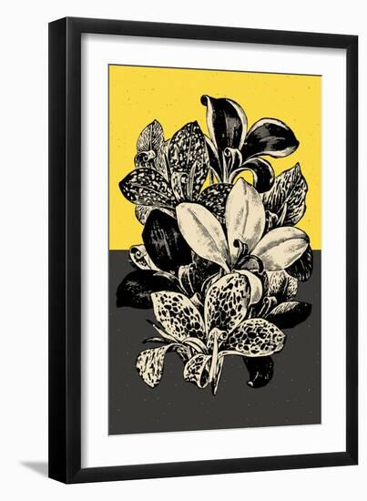 Modern Lilies-null-Framed Art Print