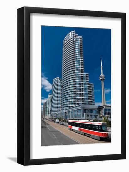 Modern Living in Toronto-null-Framed Art Print