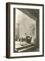 Modern Living Room-null-Framed Art Print