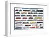 Modern Locomotives-null-Framed Art Print