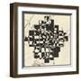 Modern Map of Atlanta-Nikki Galapon-Framed Art Print