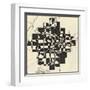 Modern Map of Atlanta-Nikki Galapon-Framed Art Print