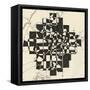 Modern Map of Atlanta-Nikki Galapon-Framed Stretched Canvas