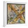 Modern Map of D.C.-Nikki Galapon-Framed Art Print